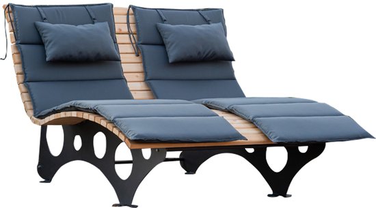Relaxstoel Tuinstoel Alves Zwart Stoel Kussens Tuin Vita Relaxstoel Tuinstoel Alves Zwart Stoel Kussens Tuin Vita