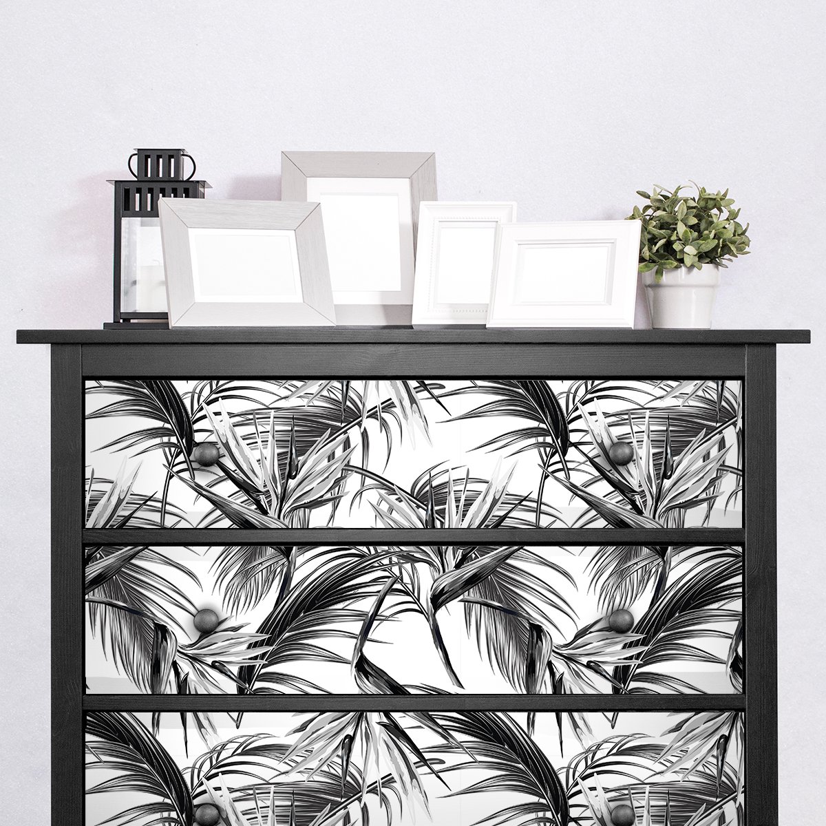Ambiance Sticker Tropische meubelsticker Sakoniko 40 x 60 cm Multi color