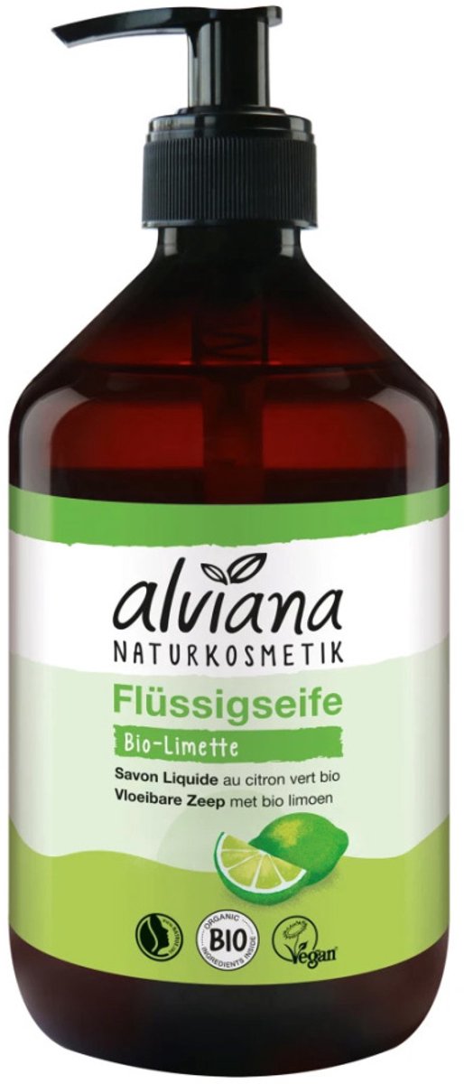 Alviana Vloeibare zeep limette 500 Milliliter