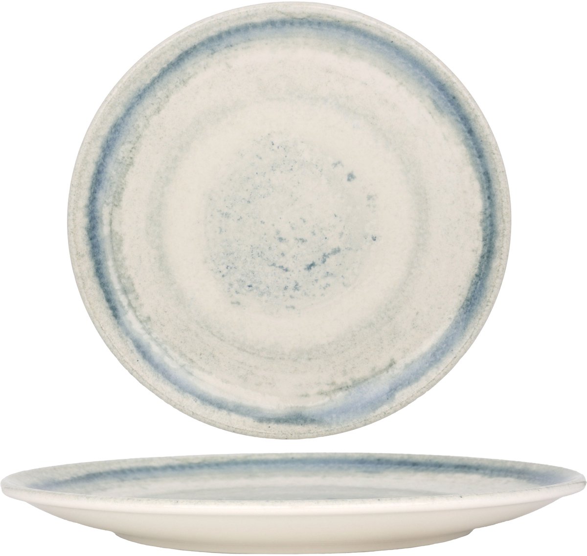 Bonna Dinerbord - Rivus Line - Porselein - 30 cm - set van 6