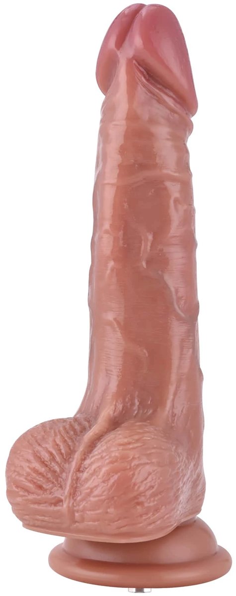 Realistische Dildo KlicLok® en Zuignap 19 cm