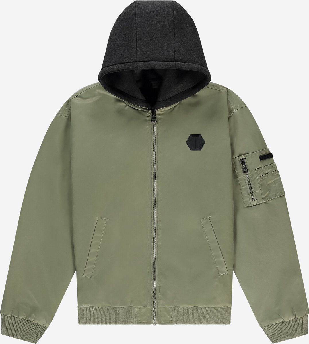 Nik & Nik Milan Bomber Jacket Jassen Jongens - Zomerjas - Groen - Maat 128