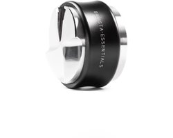 Tamper & Verdeler Combinatie – 58mm – QuickMill - Zwart - Koffie Tamper – Koffieverdeler - Espresso Tamper - Koffie Distributeur - Koffie Stamper - Espresso Verdeler - Quick Mill – Espressomachine - Barista Essentials
