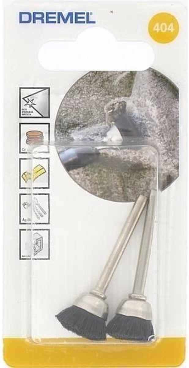 Dremel Draadborstel 26150404JA 2 stuk(s) – foto 3