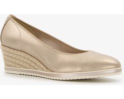 Tamaris dames pumps met sleehak goud - Maat 40