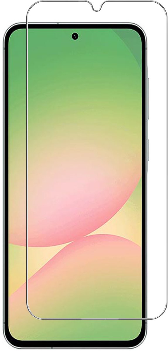 Screenprotector geschikt voor Samsung Galaxy A56 - gehard Glas Tempered Glass