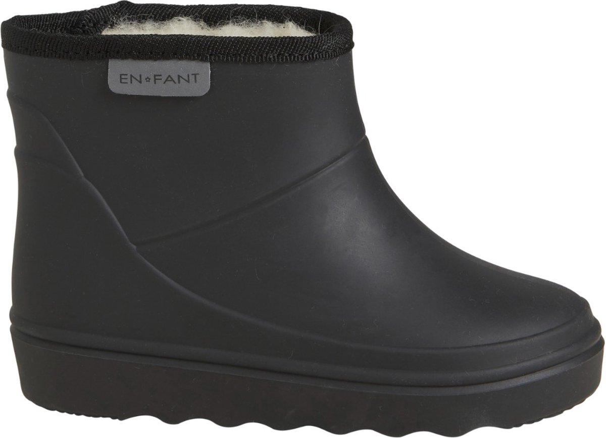 En Fant - Thermo Boots Short Solid Black - 22