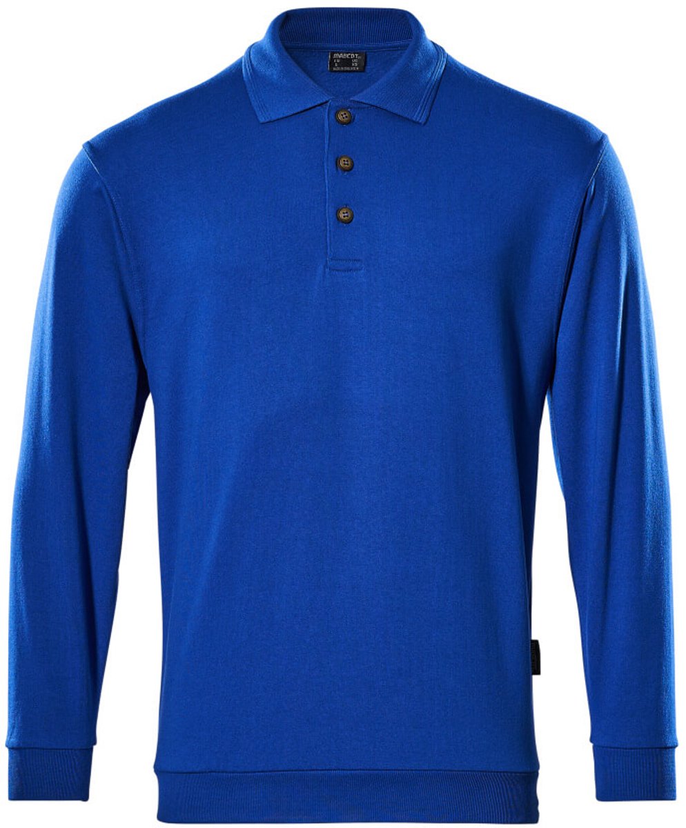 Mascot Crossover Polosweatshirt 00785-280 - Korenblauw - S