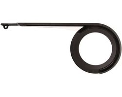 Fiets Herrmans kettingscherm Halo 38T - zwart/transparant