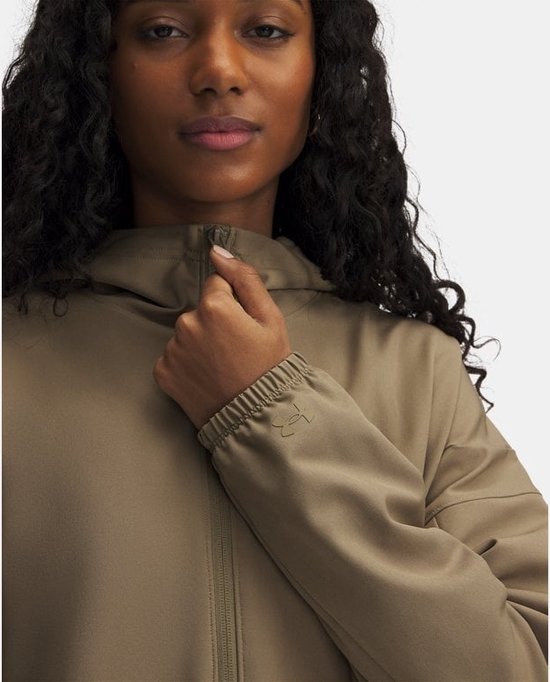 Veste tissée Ua Unstoppable Hd - Marron, taille : MD