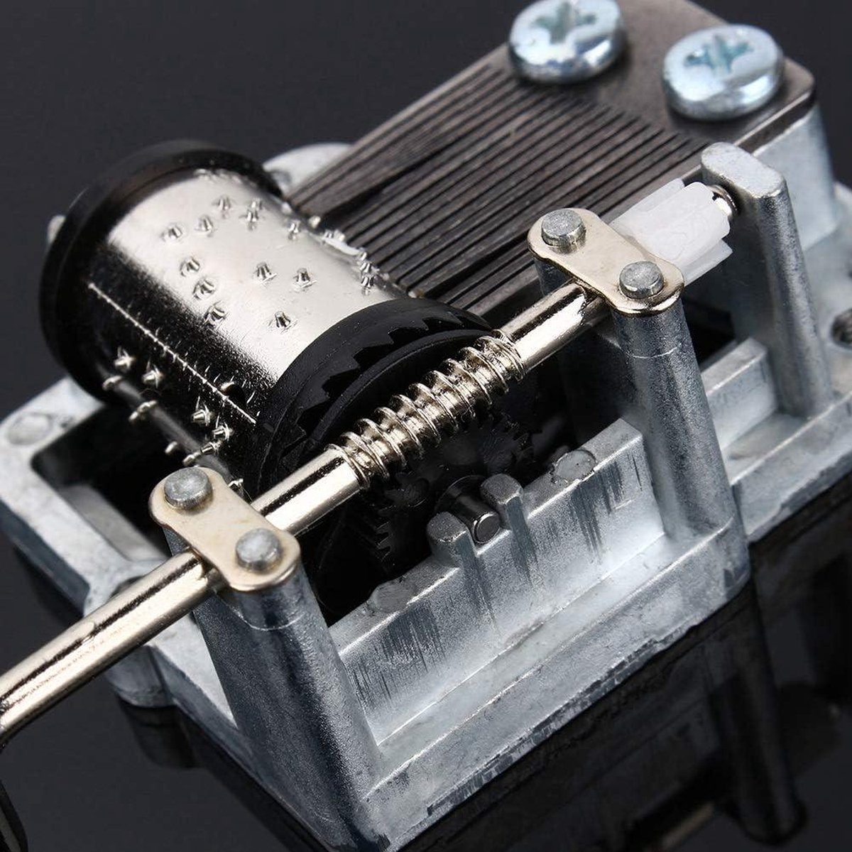Metalen Mechanische Muziekdoos - 18 Tonen, Handslinger Speeldozen Kisten voor Minnaar Vrouw Man