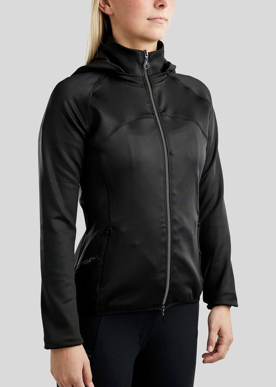 Montar softshell Montar Blair Gun Métal Crystal Logo Noir - 140 | Noir | gilet d'équitation