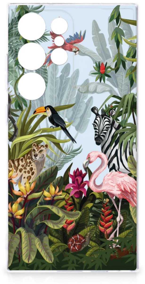 TPU Hoesje voor Samsung Galaxy S24 Ultra Jungle