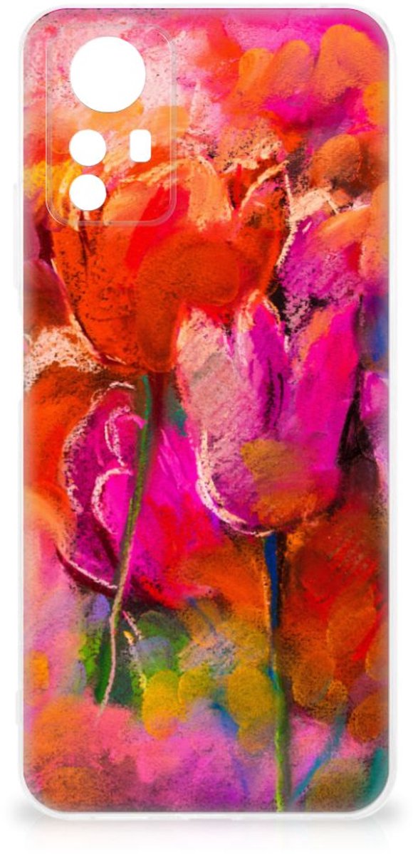 Hoesje maken Xiaomi Redmi Note 12S Tulips