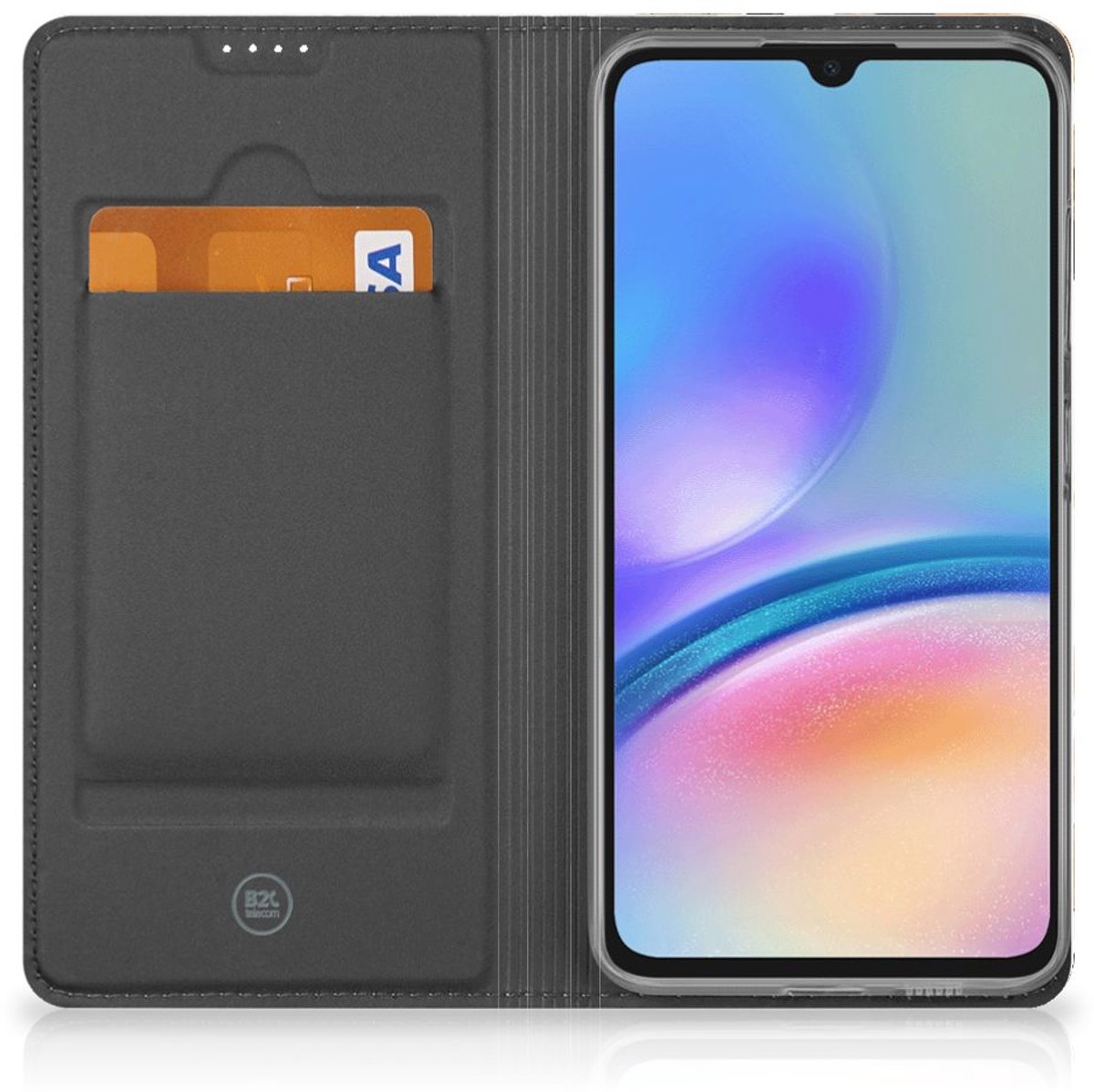 Bookcase Samsung Galaxy A05s Watercolor Tiger