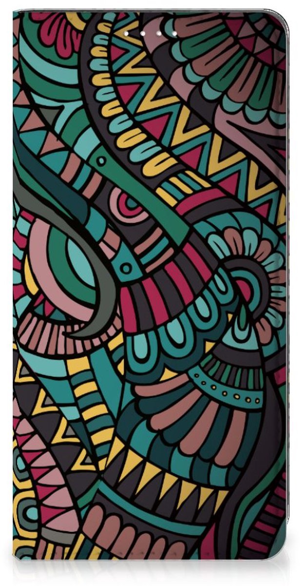 Samsung Galaxy S23 Hoesje met Magneet Aztec