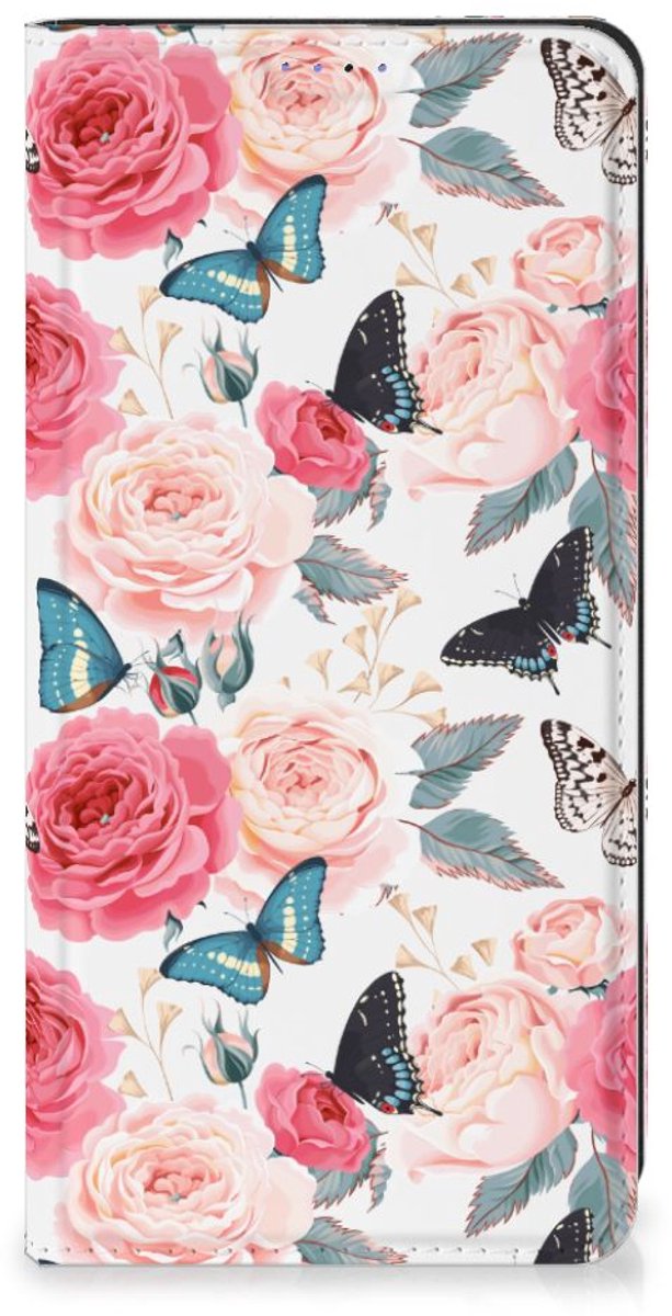Samsung Galaxy A05 Smart Cover Butterfly Roses