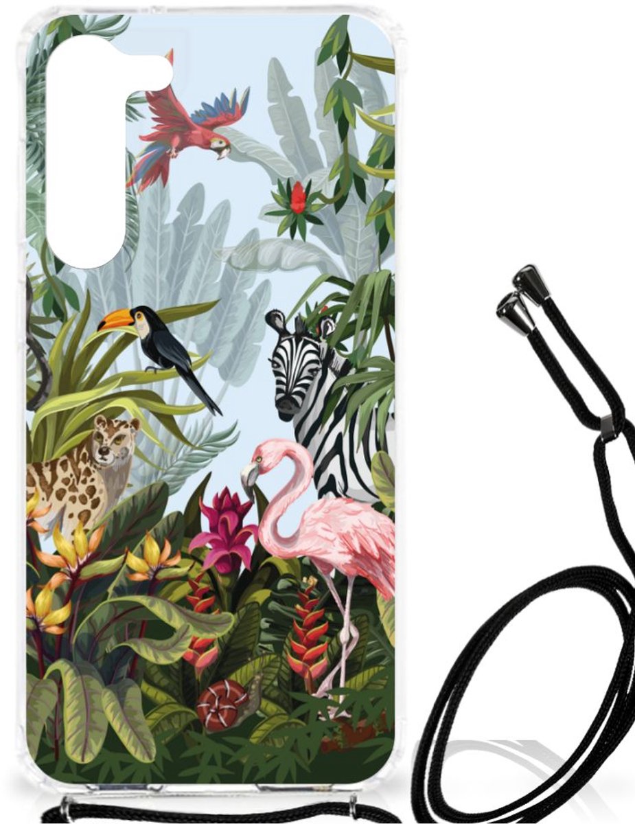 Case Anti-shock voor Samsung Galaxy S23 Plus Jungle