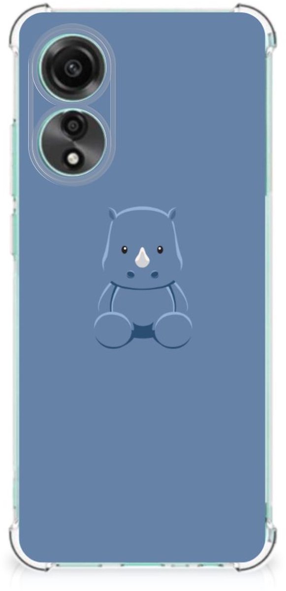 OPPO A78 4G Stevig Bumper Hoesje Baby Rhino