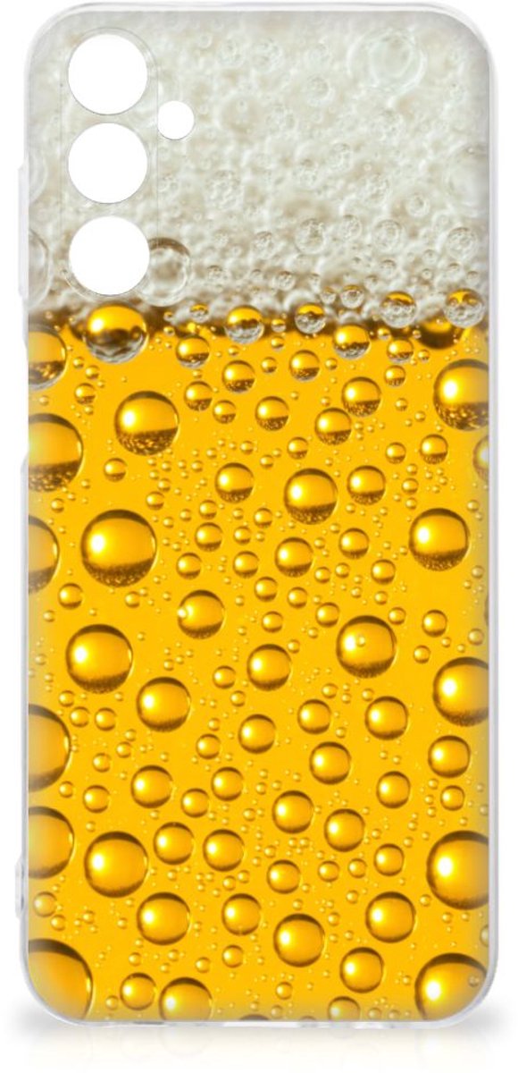 Samsung Galaxy M14 Siliconen Case Bier