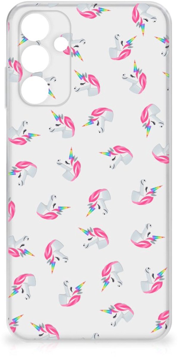 TPU bumper voor Samsung Galaxy A15 Unicorns