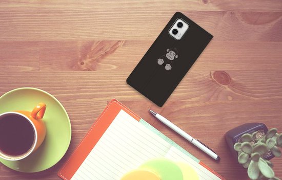 Stand Case Cadeau d'anniversaire Motorola Moto G73 Phone Case Gorilla