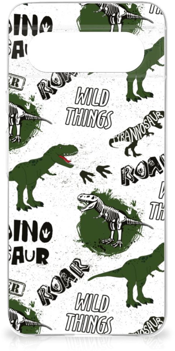 TPU Hoesje voor Google Pixel 8 Dinosaurus