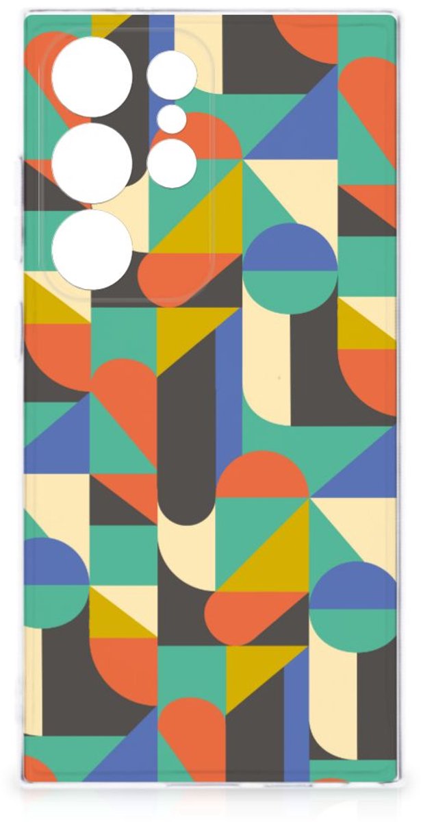 Samsung Galaxy S24 Ultra TPU bumper Funky Retro