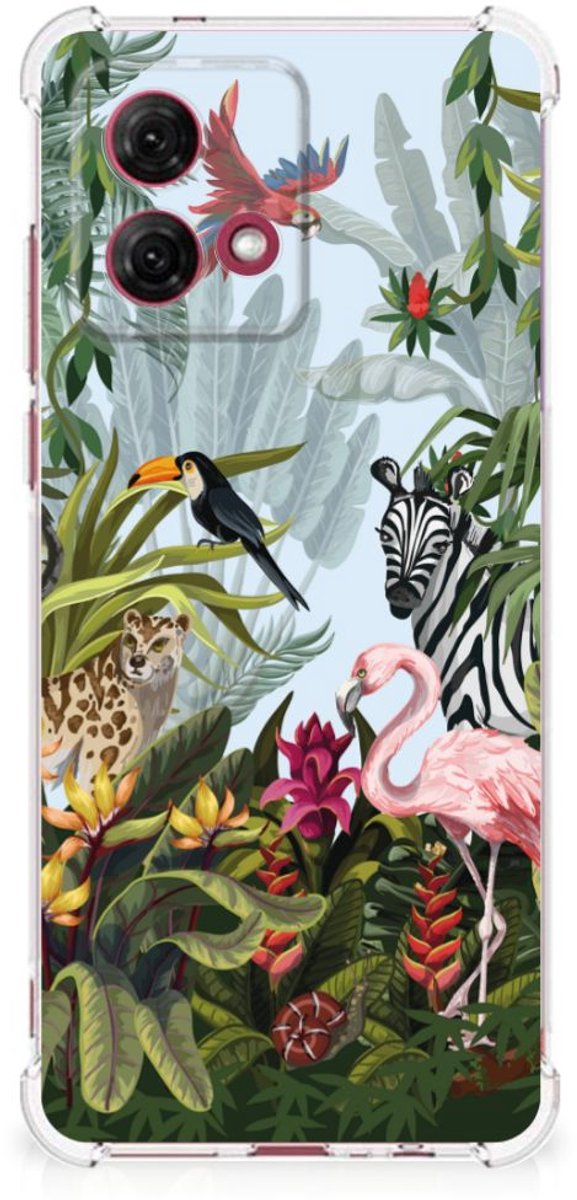 Case Anti-shock voor Motorola Moto G84 Jungle