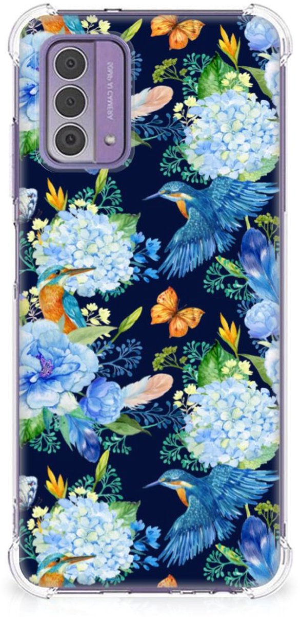 Case Anti-shock voor Nokia G42 IJsvogel
