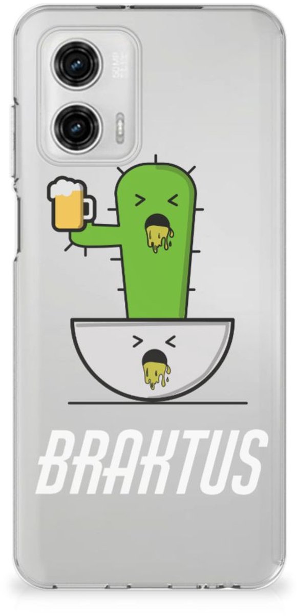 Motorola Moto G73 Telefoonhoesje met Naam Braktus