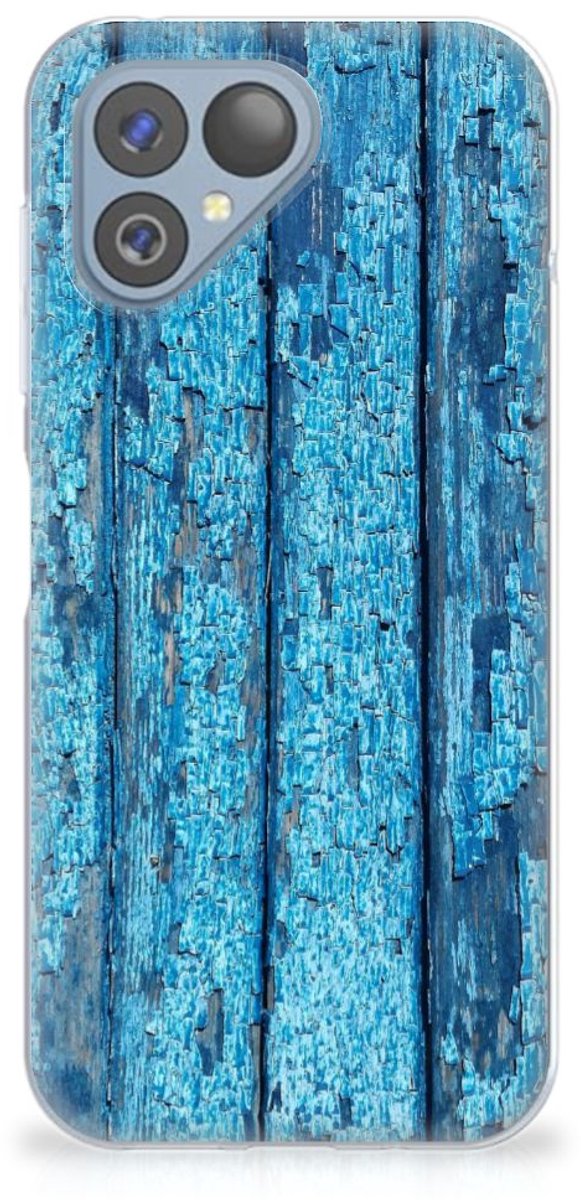 Fairphone 5 Bumper Hoesje Wood Blue