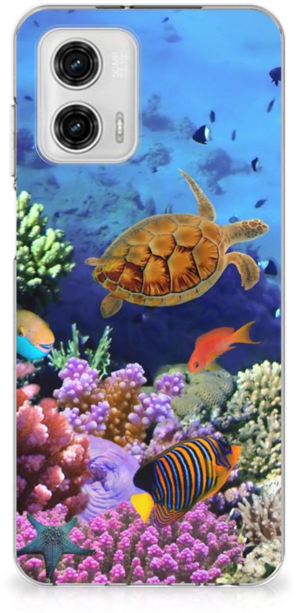 Motorola Moto G73 TPU Hoesje Vissen