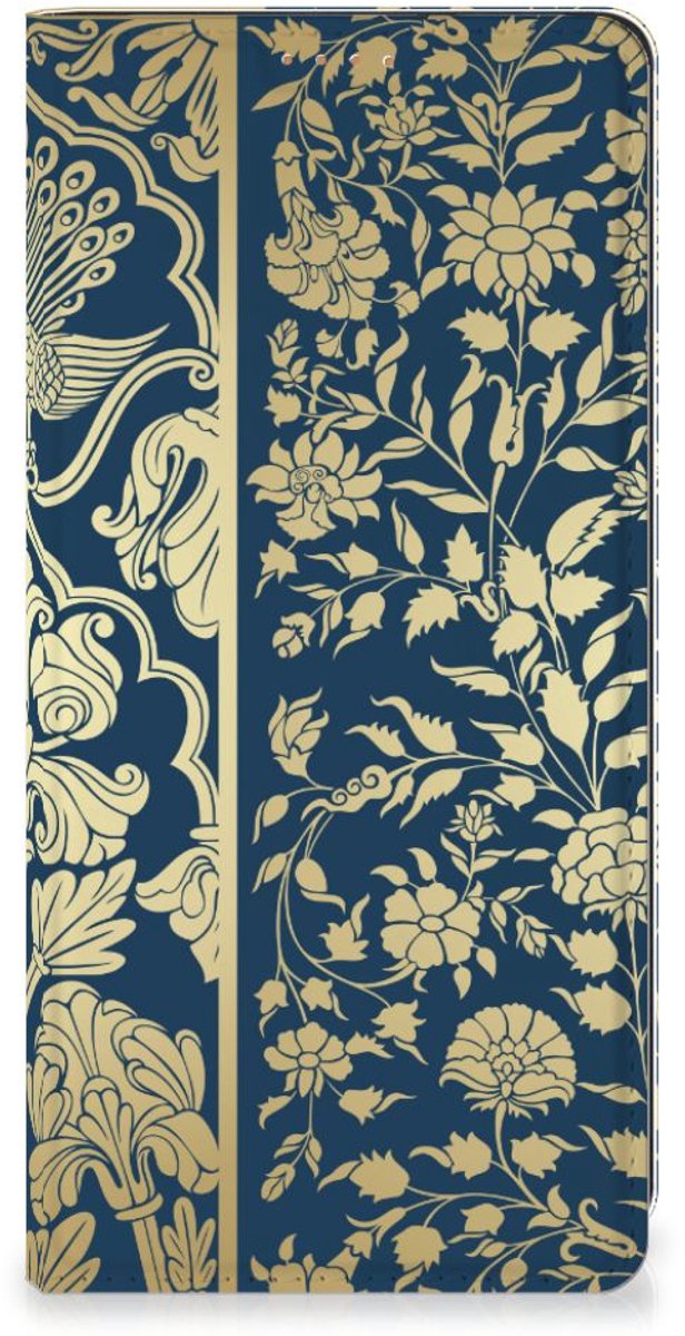 Motorola Moto G34 Smart Cover Beige Flowers