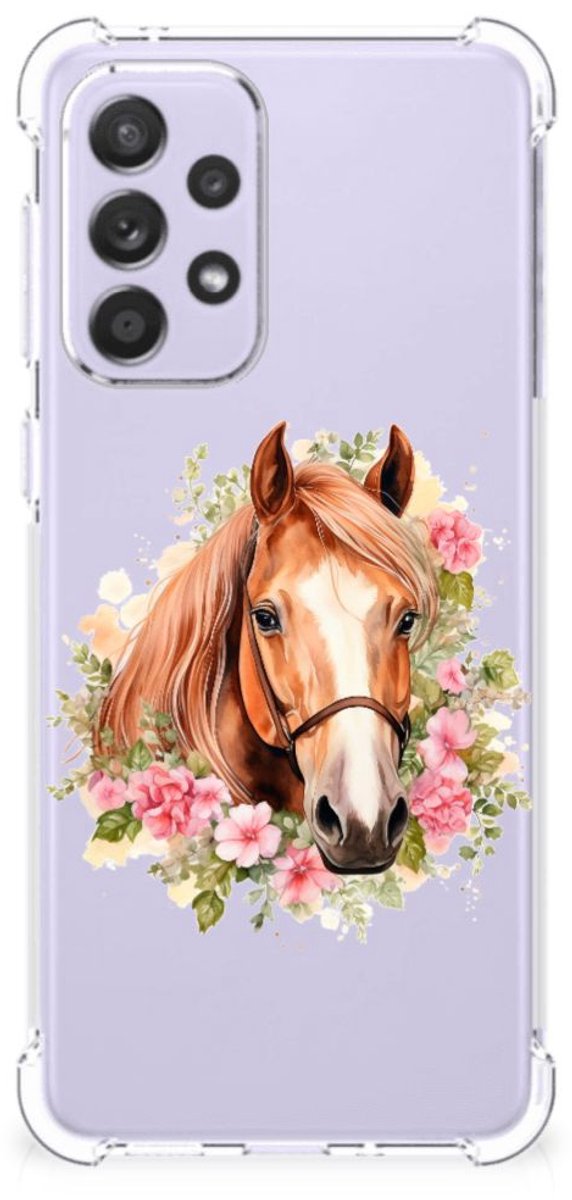 Back Cover voor Case Anti-shock voor Samsung Galaxy A33 Paard