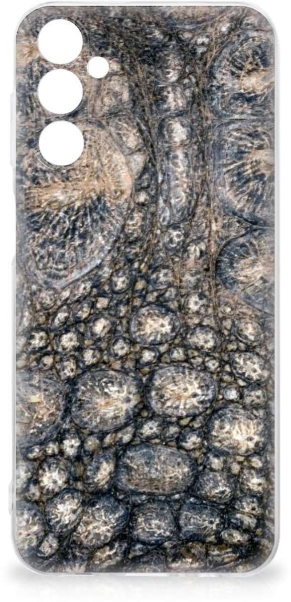 Samsung Galaxy M14 TPU Hoesje Krokodillenprint