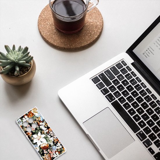 Coque adaptée pour OnePlus 12 Dark Flowers