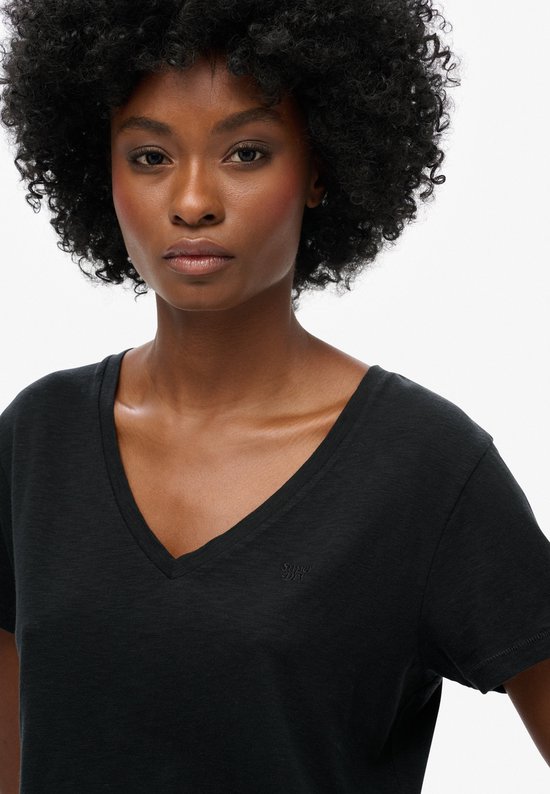Superdry STUDIOS SLUB EMB VEE TEE Dames T-shirt