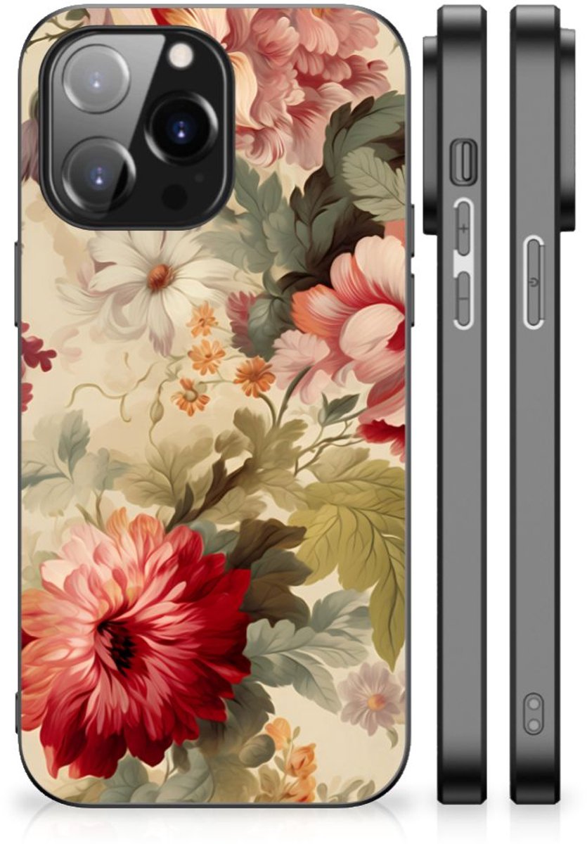 Bloemen Hoesje voor iPhone 14 Pro Max Bloemen