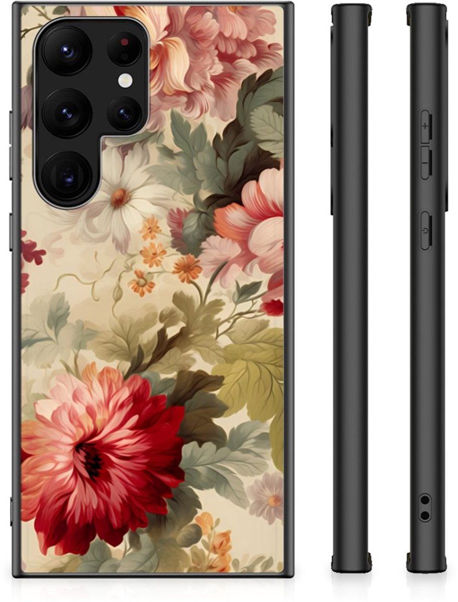 Bloemen Hoesje voor Samsung Galaxy S23 Ultra Bloemen