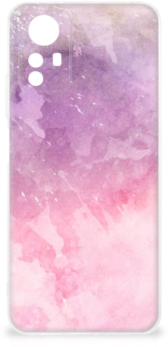 Hoesje maken Xiaomi Redmi Note 12S Pink Purple Paint