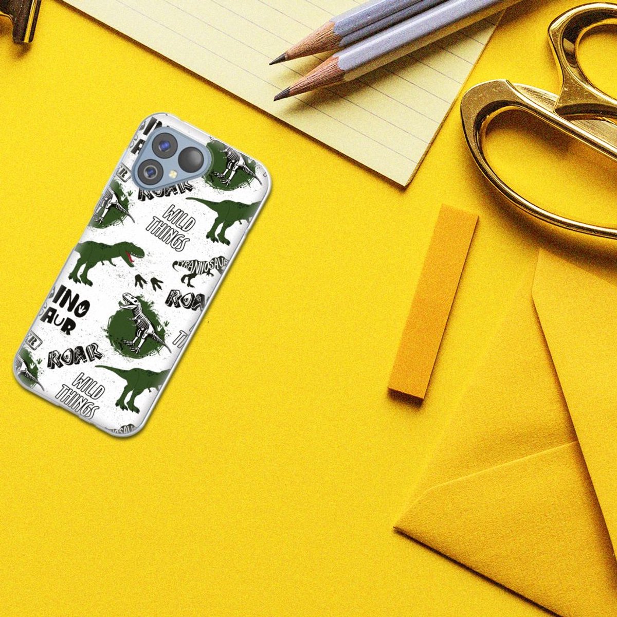 TPU Hoesje voor Fairphone 5 Dinosaurus