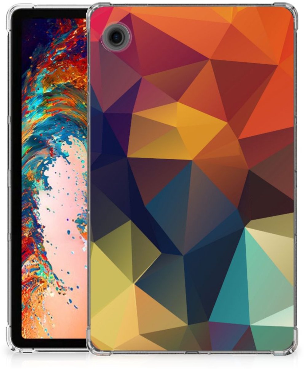 Samsung Galaxy Tab A9 Back Cover Polygon Color