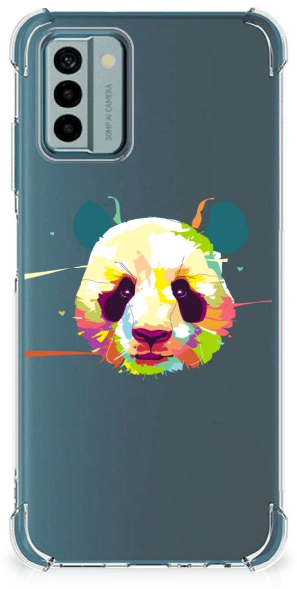 Nokia G22 Stevig Bumper Hoesje Panda Color