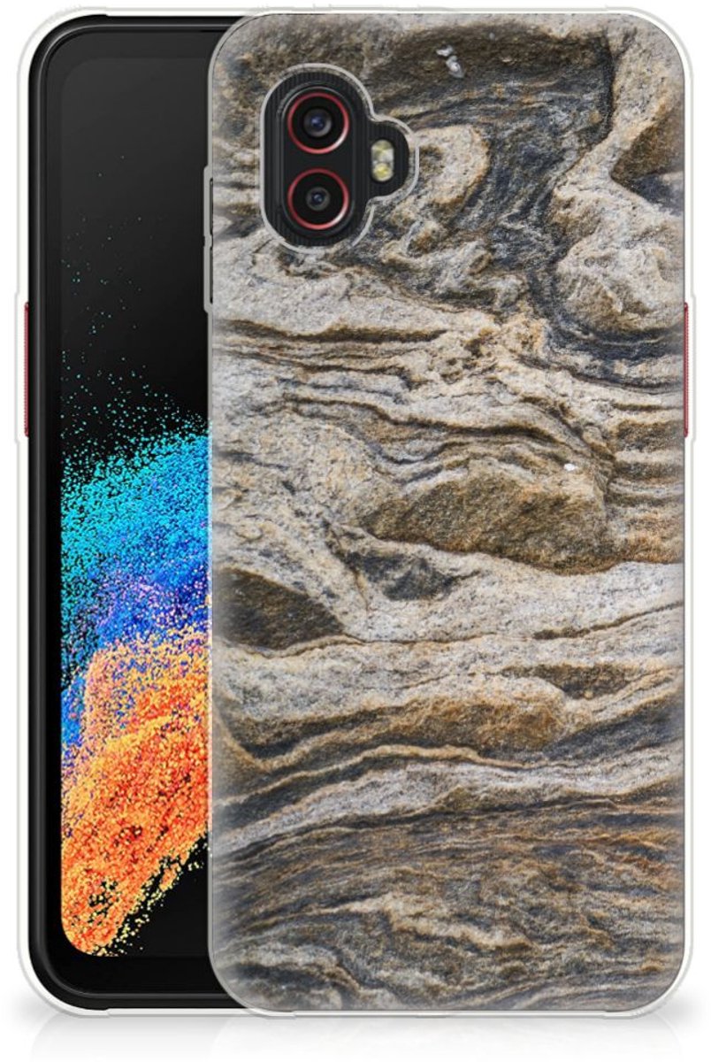 Samsung Galaxy Xcover 6 Pro TPU Siliconen Hoesje Steen