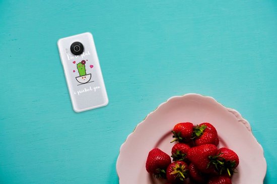 Silicone Gel Case pour Nokia X10 | X20 Coque Cactus Glad