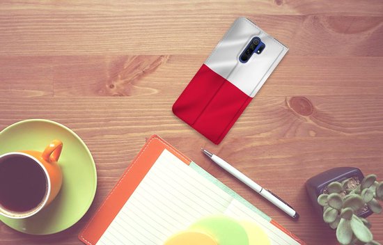 Coque de téléphone avec nom Xiaomi Redmi 9, étui pour smartphone, drapeau polonais