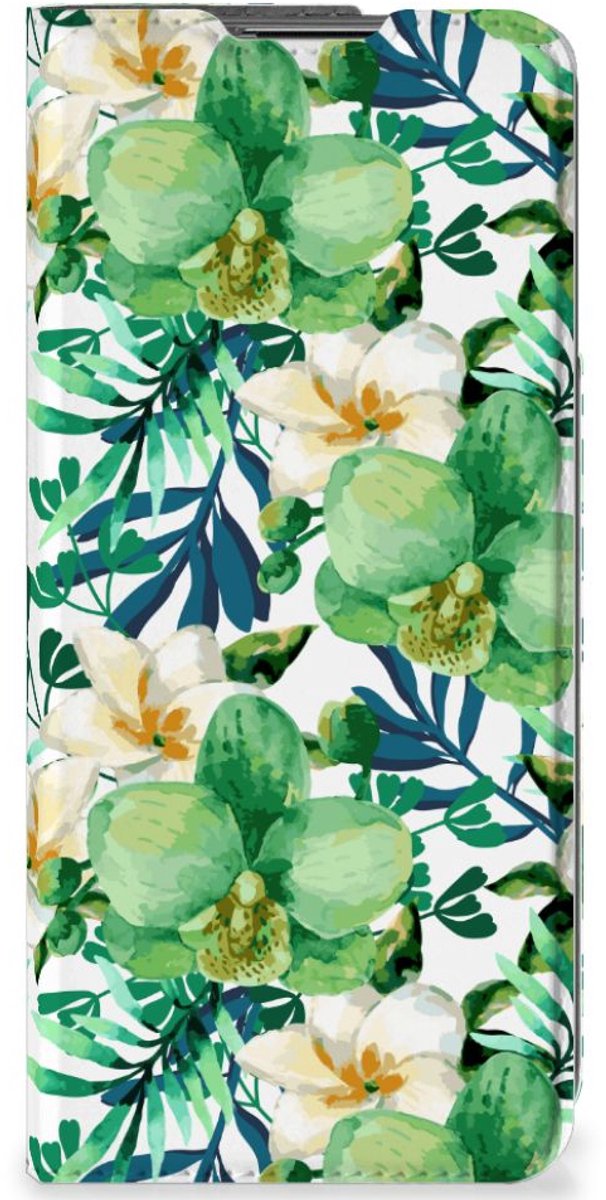 OnePlus Nord CE 2 5G Smart Cover Orchidee Groen