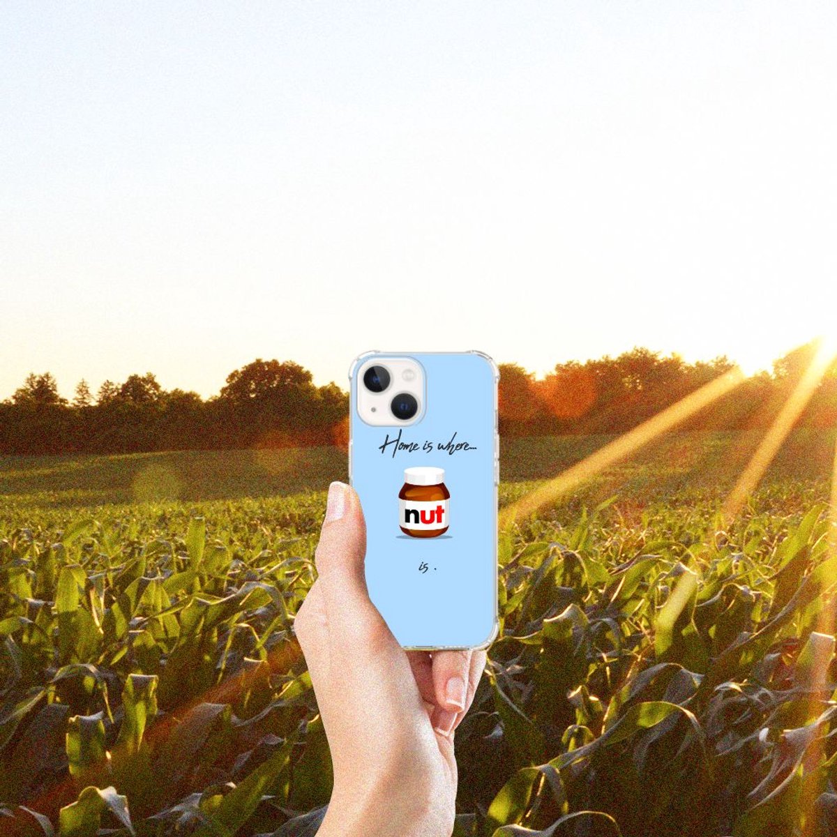 iPhone 13 mini Beschermhoes Nut Home