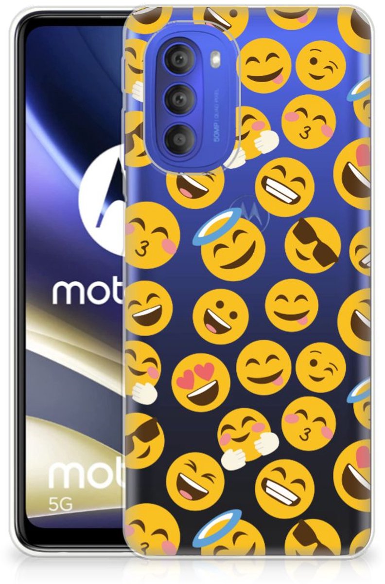 Motorola Moto G51 5G TPU bumper Emoji